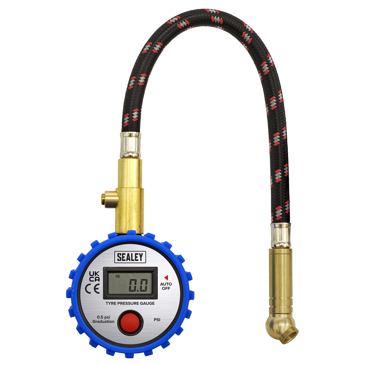 Digital Tyre Pressure Gauge with Leader Hose & Quick Release TST/PG981