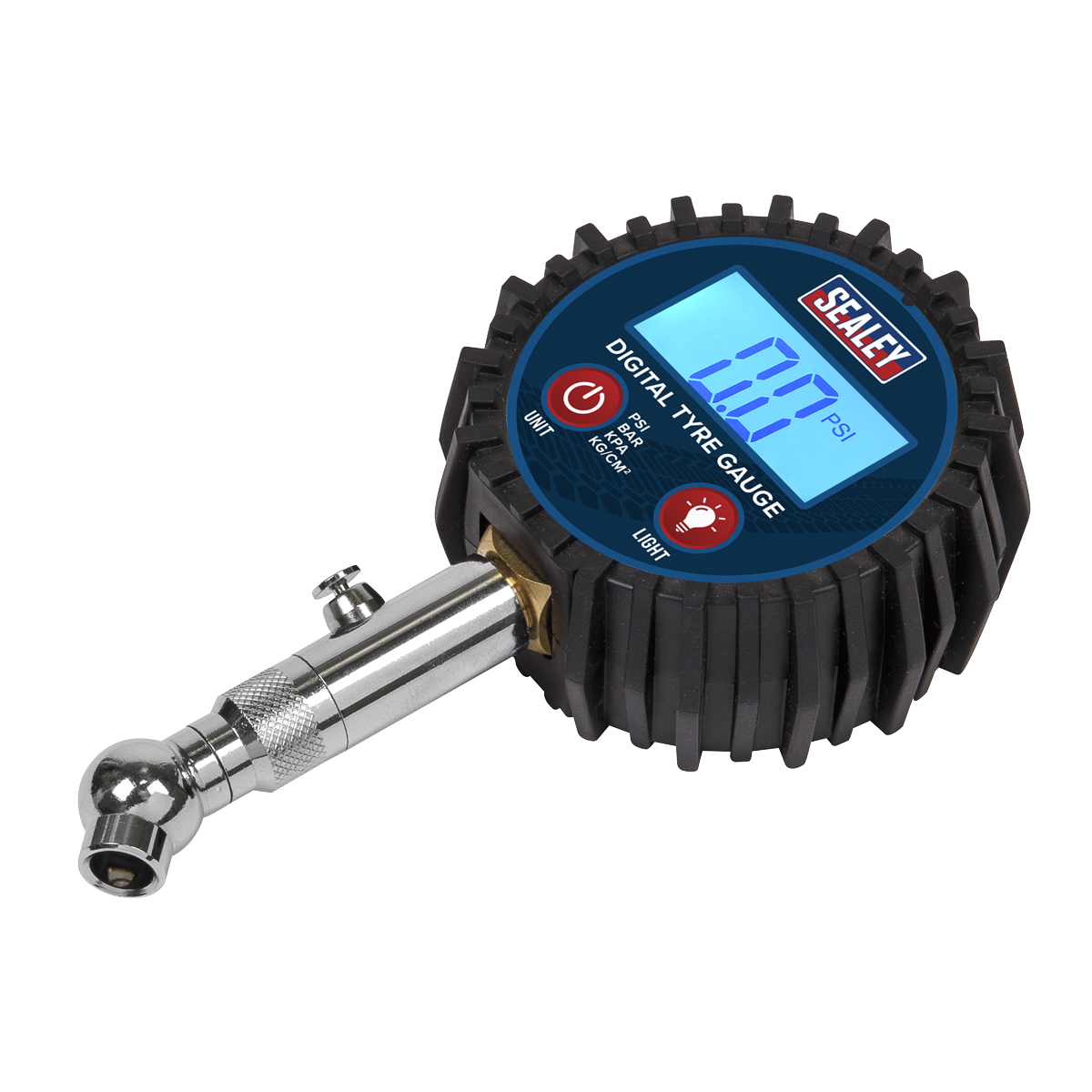 Digital Tyre Pressure Gauge with Swivel Head & Quick Release TST001