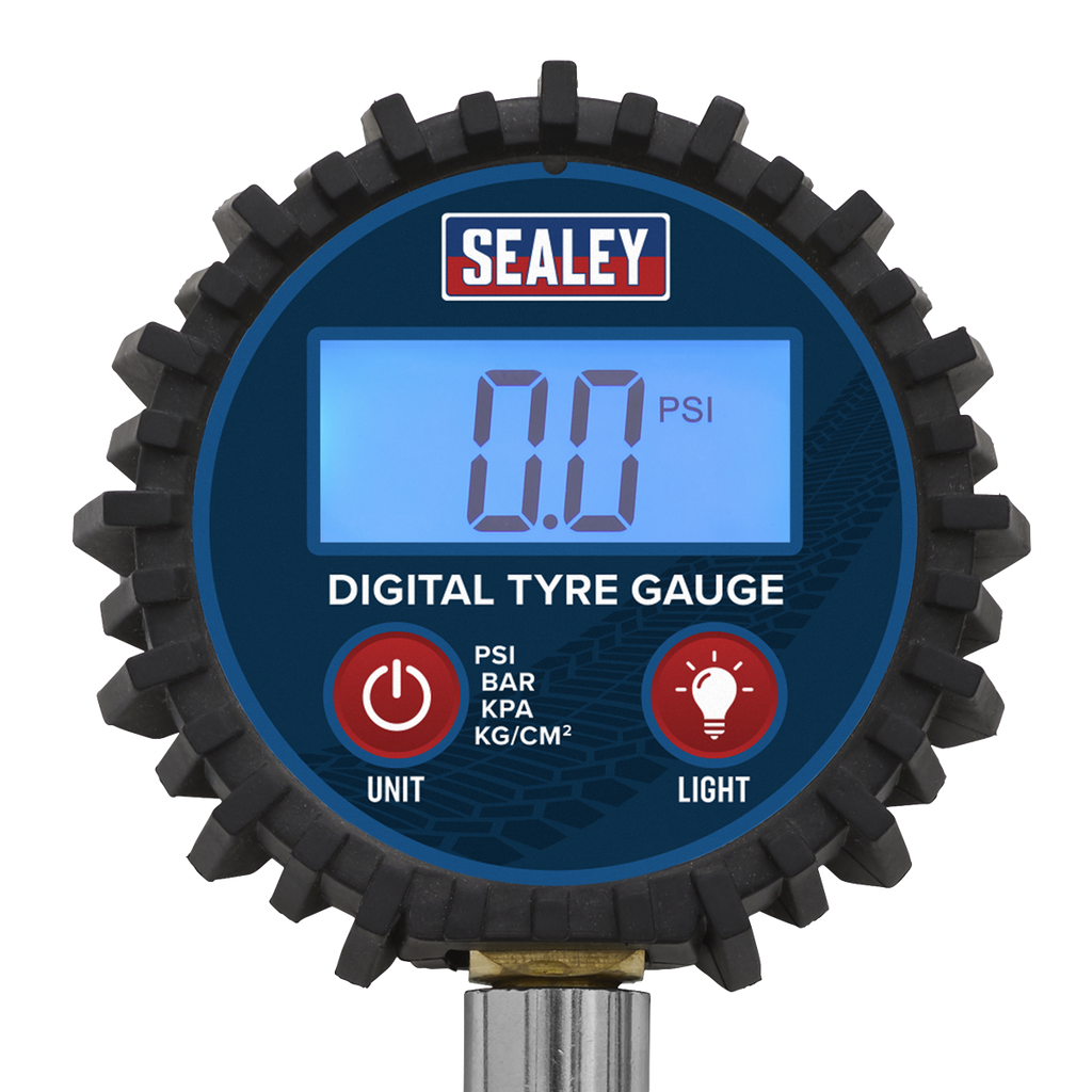 Digital Tyre Pressure Gauge with Swivel Head & Quick Release TST001