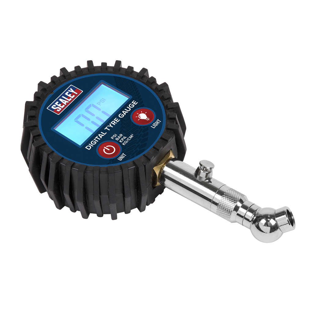 Digital Tyre Pressure Gauge with Swivel Head & Quick Release TST001