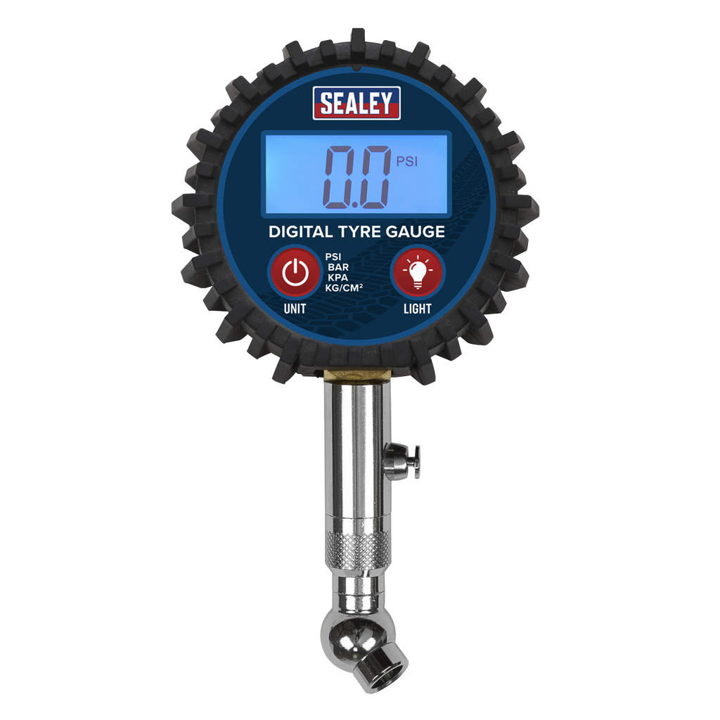 Digital Tyre Pressure Gauge with Swivel Head & Quick Release TST001