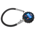 Digital Tyre Pressure Gauge with Push-On Connector TST002