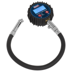 Digital Tyre Pressure Gauge with Push-On Connector TST002
