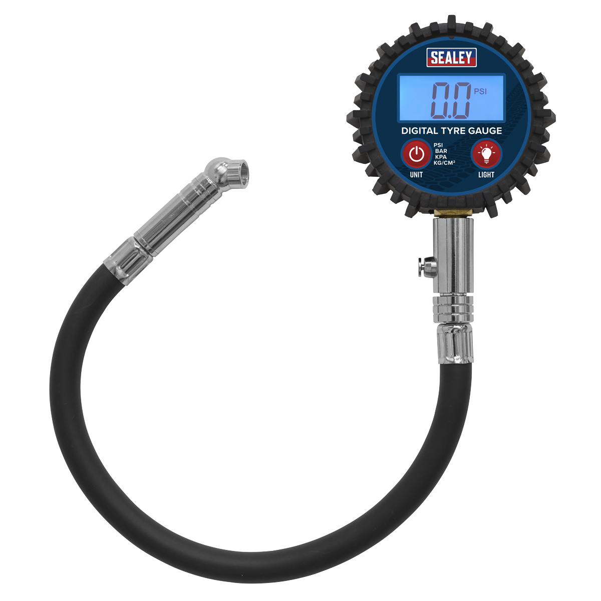 Digital Tyre Pressure Gauge with Push-On Connector TST002