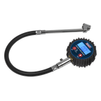 Digital Tyre Pressure Gauge with Twin Push-On Connector TST003