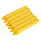 Tyre Marking Crayon, Yellow - Pack of 6 TST14