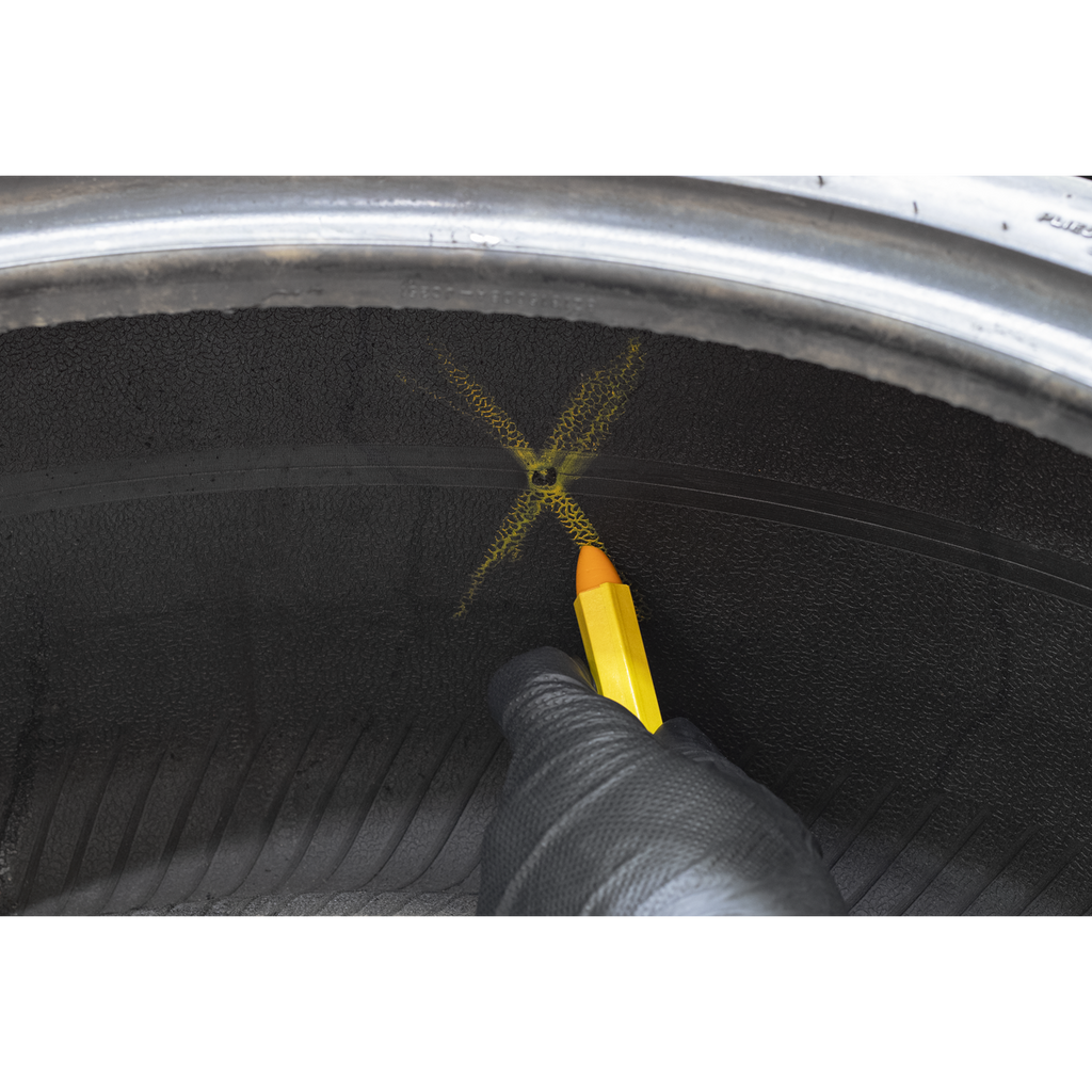 Tyre Marking Crayon, Yellow - Pack of 6 TST14