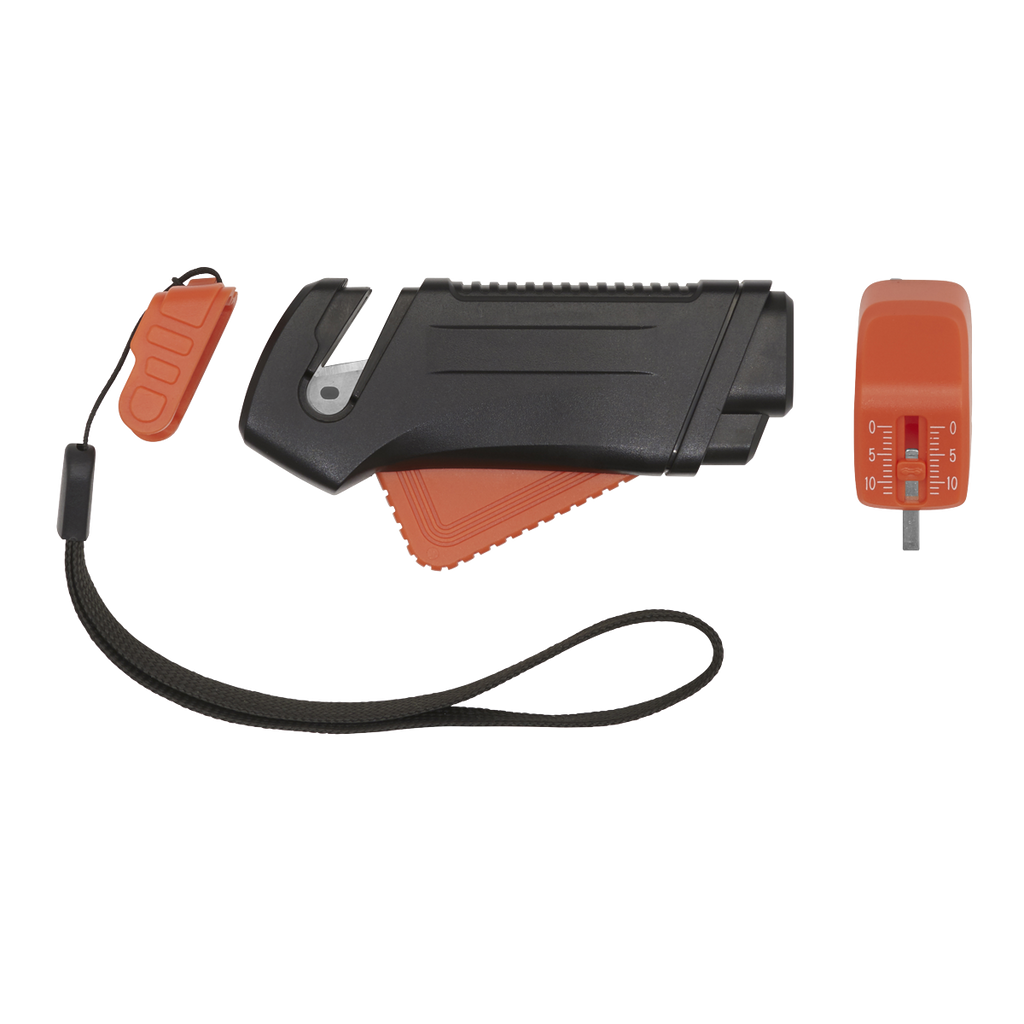 Emergency Breakout Tool with Tyre Tread Depth Gauge TST19