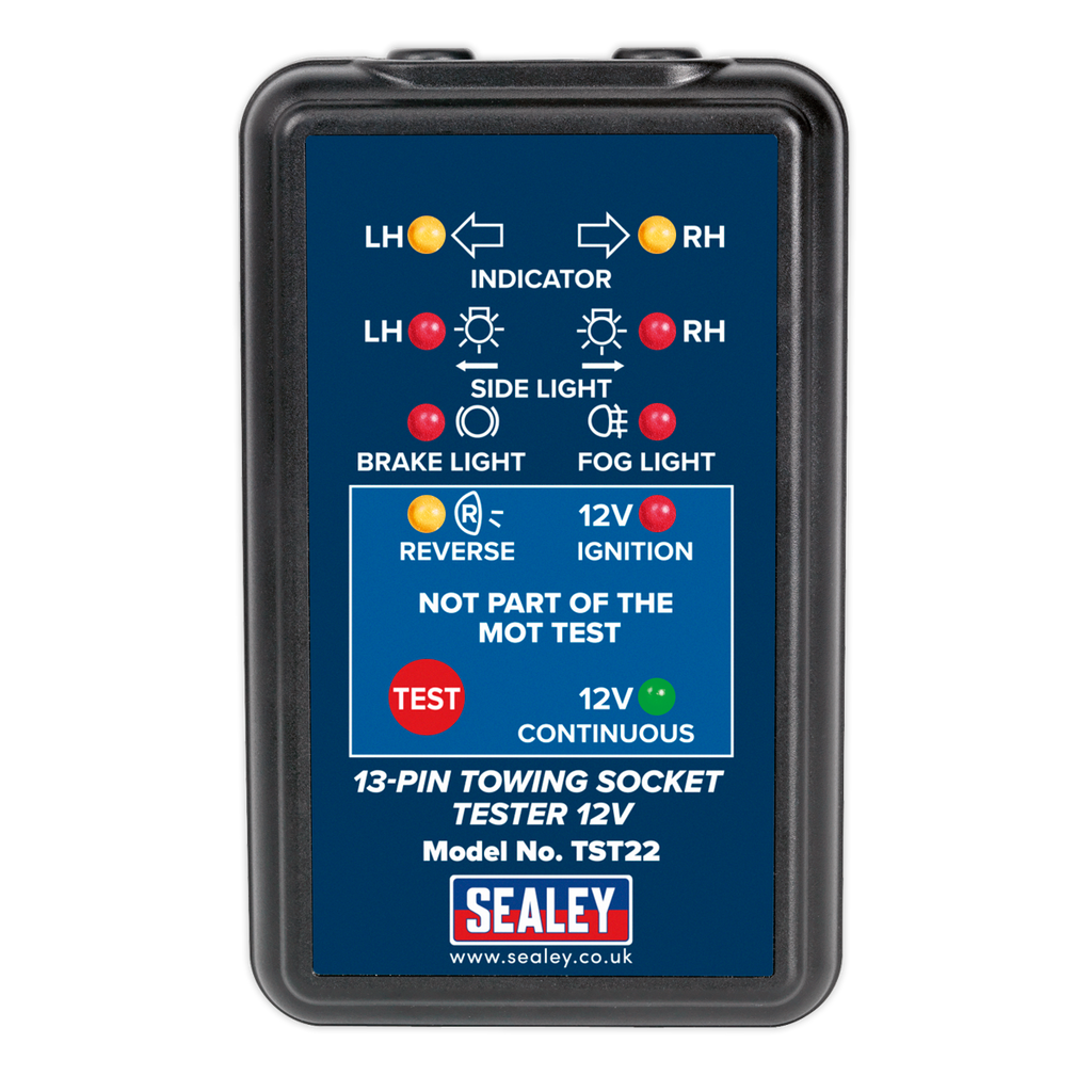 Towing Socket Tester 13-Pin 12V - DVSA Approved TST22