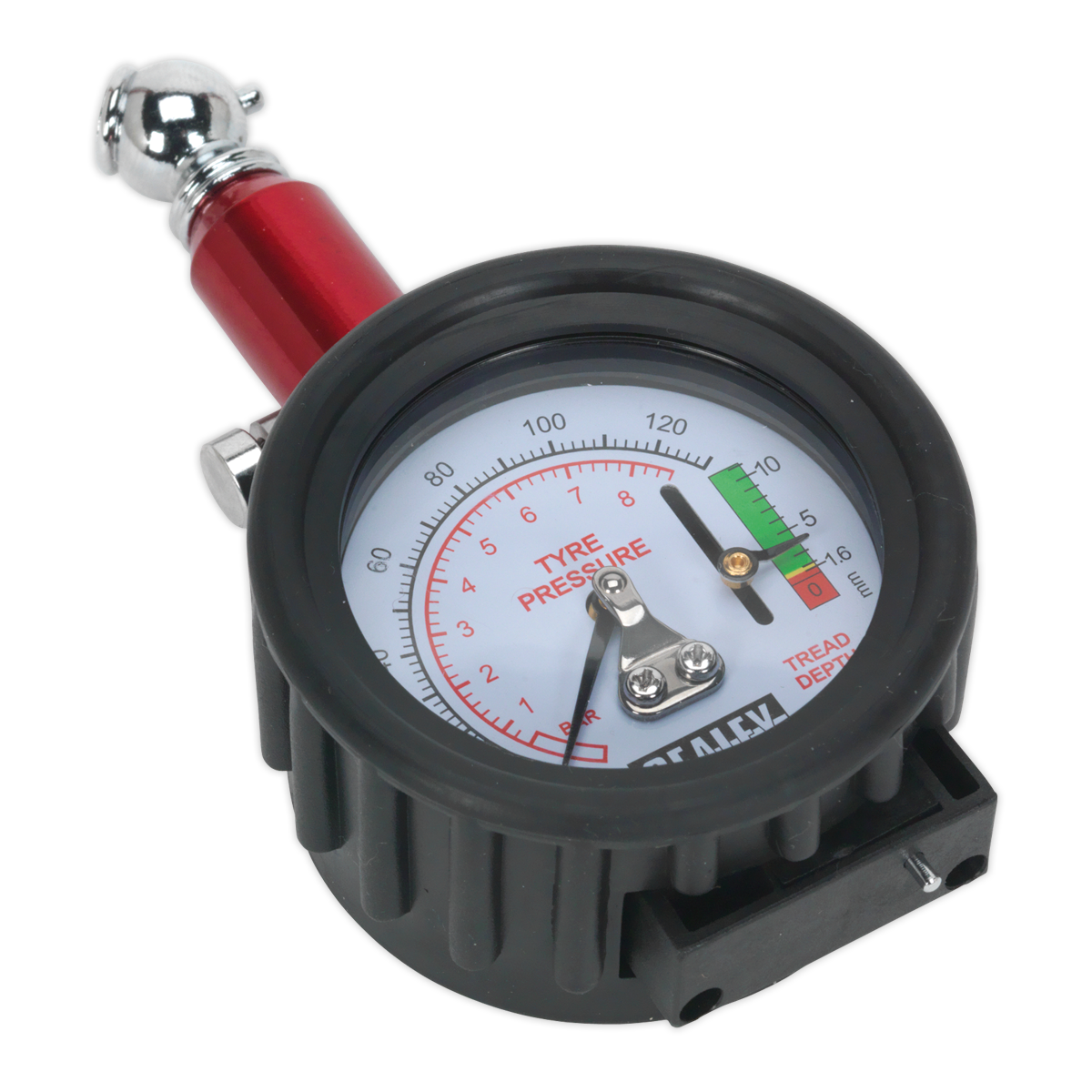 Tyre Pressure Gauge with Tyre Tread Depth Gauge 0-8bar(0-120psi) TSTPDG01