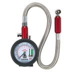 Tyre Pressure Gauge & Tyre Tread Depth Gauge with Flexible Hose 0-8bar(0-120psi) TSTPDG02