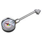 Twin Connector Tyre Pressure Gauge TSTPG34