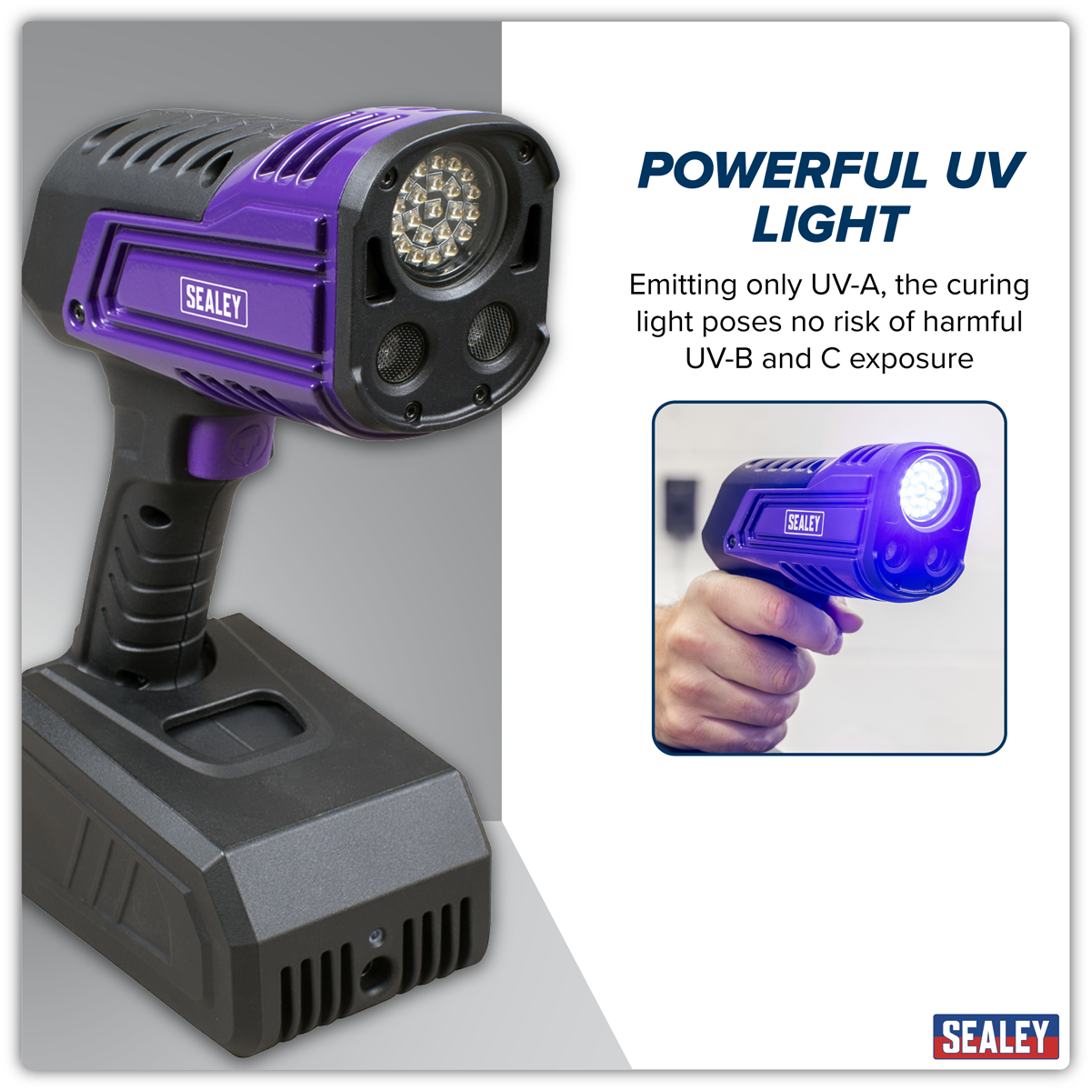 Rechargeable Inspection UV Curing Light Kit 66W UVC01