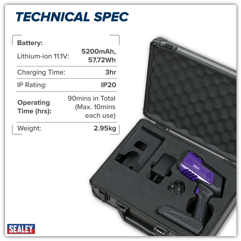 Rechargeable Inspection UV Curing Light Kit 66W UVC01