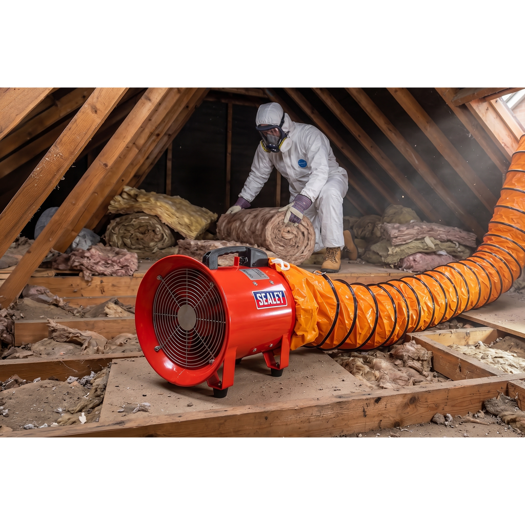 Portable Ventilator with 5m Ducting 250mm VEN250