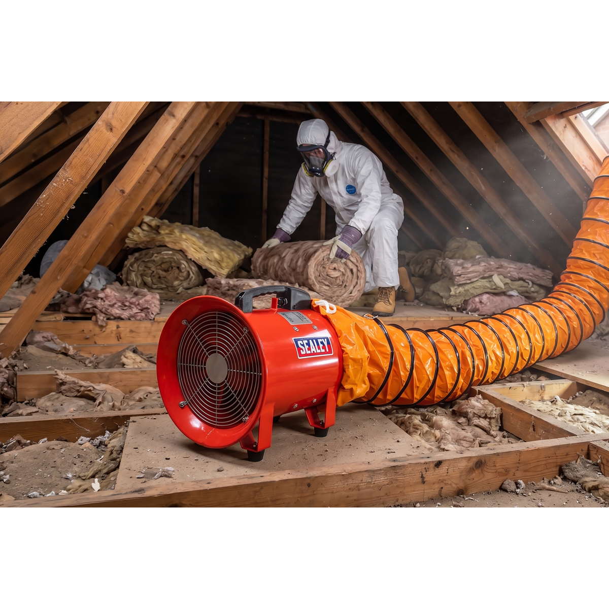 Portable Ventilator with 5m Ducting 250mm VEN250