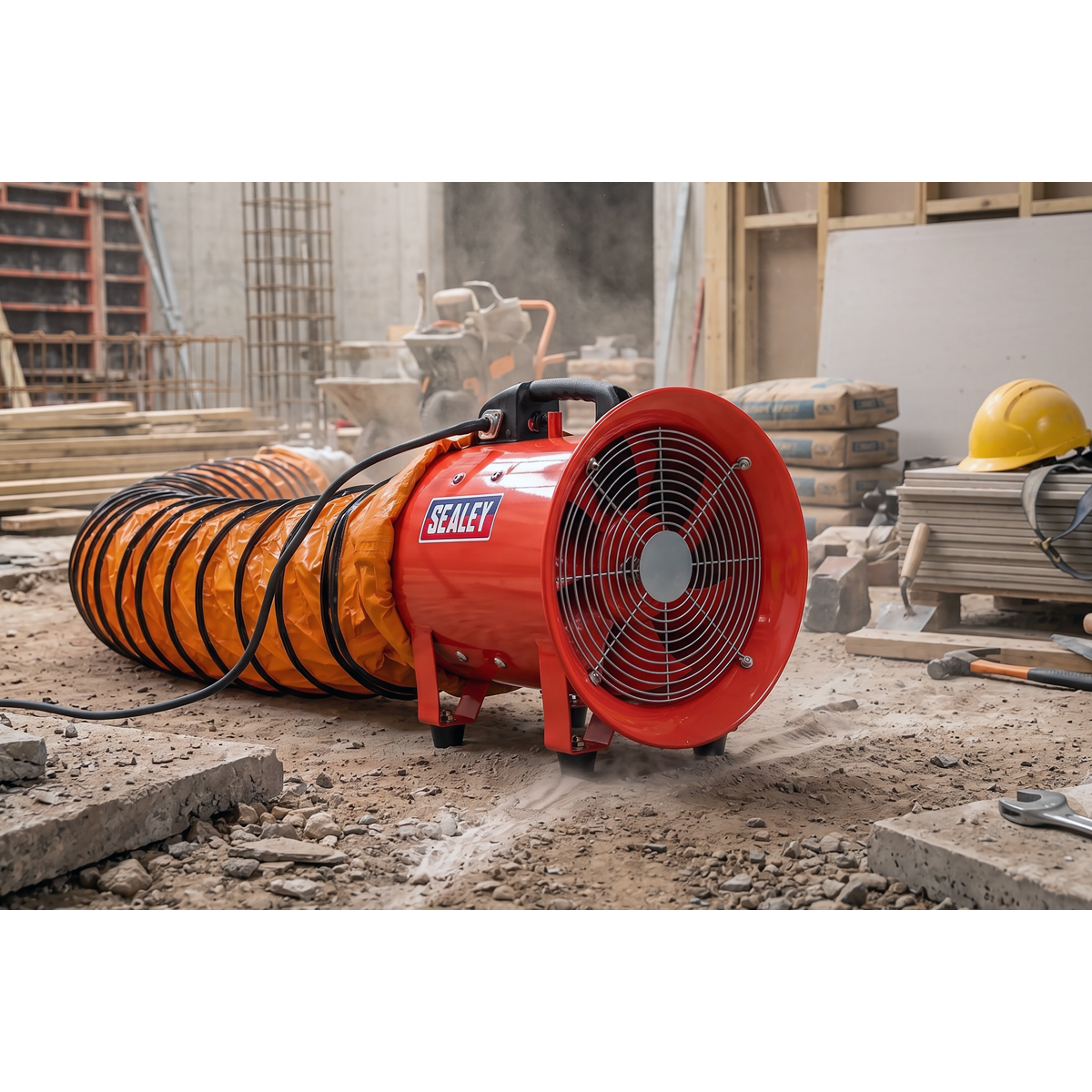 Portable Ventilator with 5m Ducting 250mm VEN250