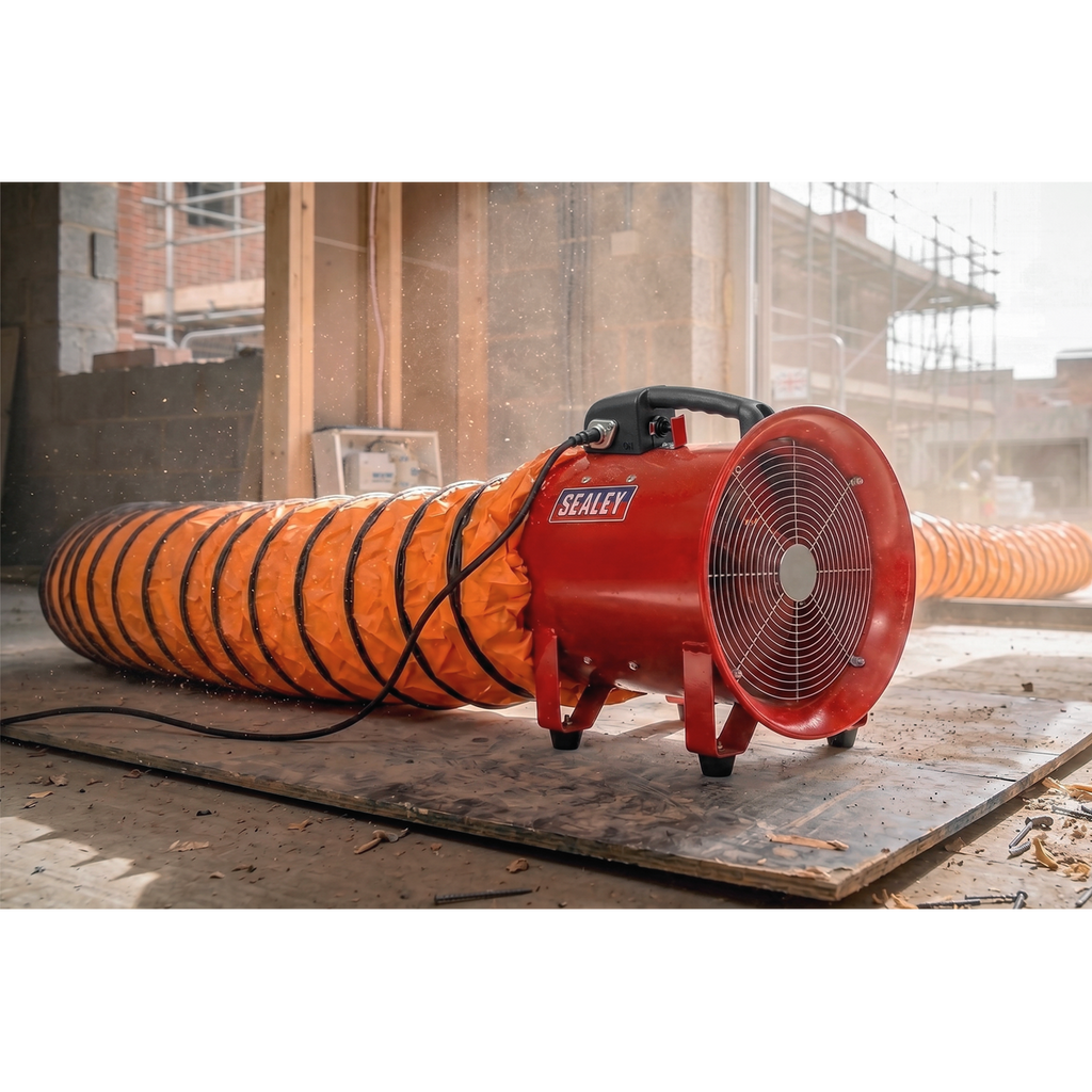 Portable Ventilator with 5m Ducting 300mm VEN300