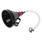 Valved Flexible Spout Funnel with Filter 160mm VFF1