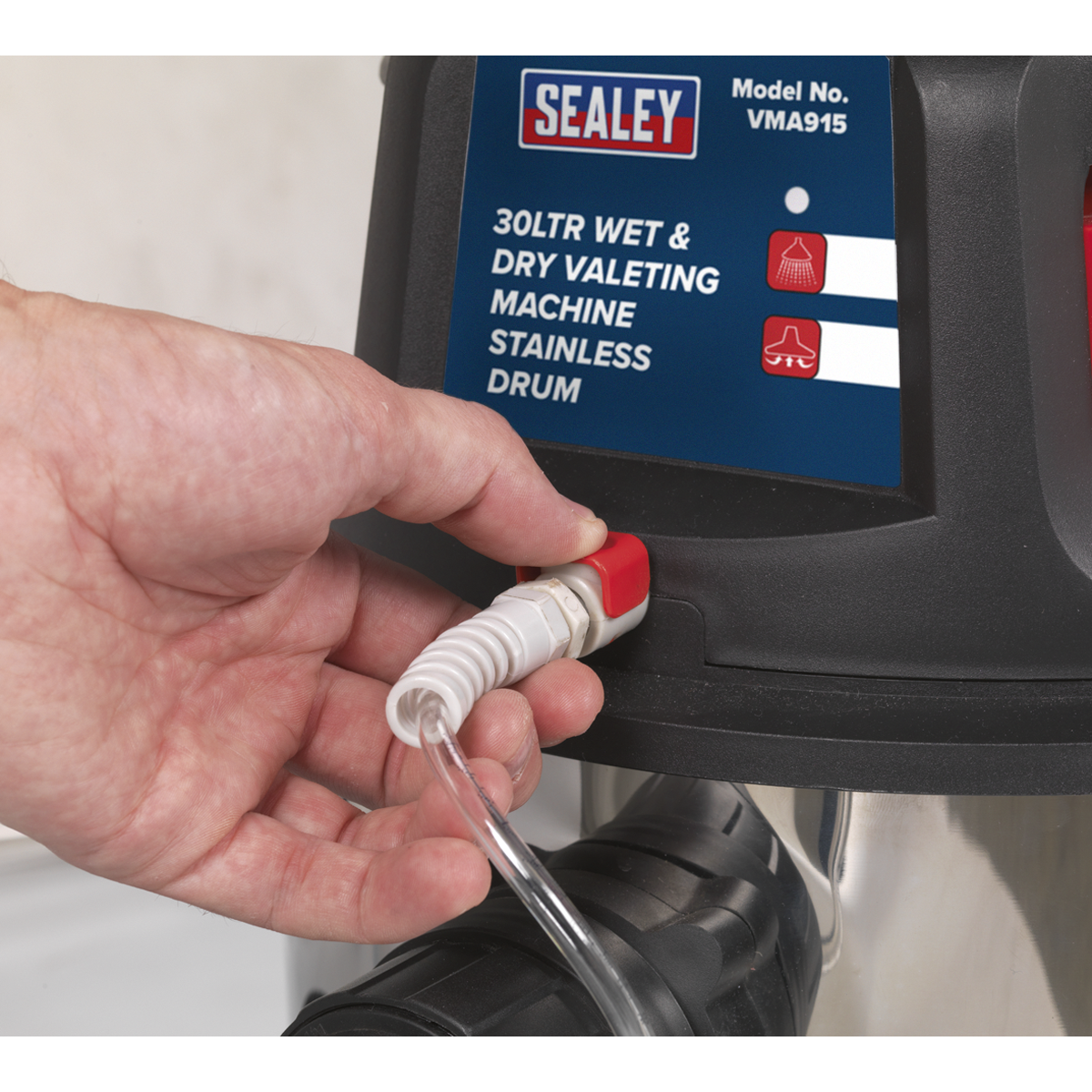 Wet & Dry Valet Machine Stainless Steel Drum 30L VMA915