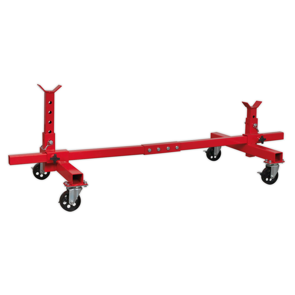 Adjustable 2-Post Vehicle Moving Dolly 900kg Capacity VMD001