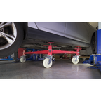 Adjustable 4-Post Vehicle Moving Dolly 900kg Capacity VMD002