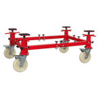 Adjustable 4-Post Vehicle Moving Dolly 900kg Capacity VMD002