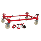 Adjustable 4-Post Vehicle Moving Dolly 900kg Capacity VMD002