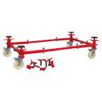 Adjustable 4-Post Vehicle Moving Dolly 900kg Capacity VMD002