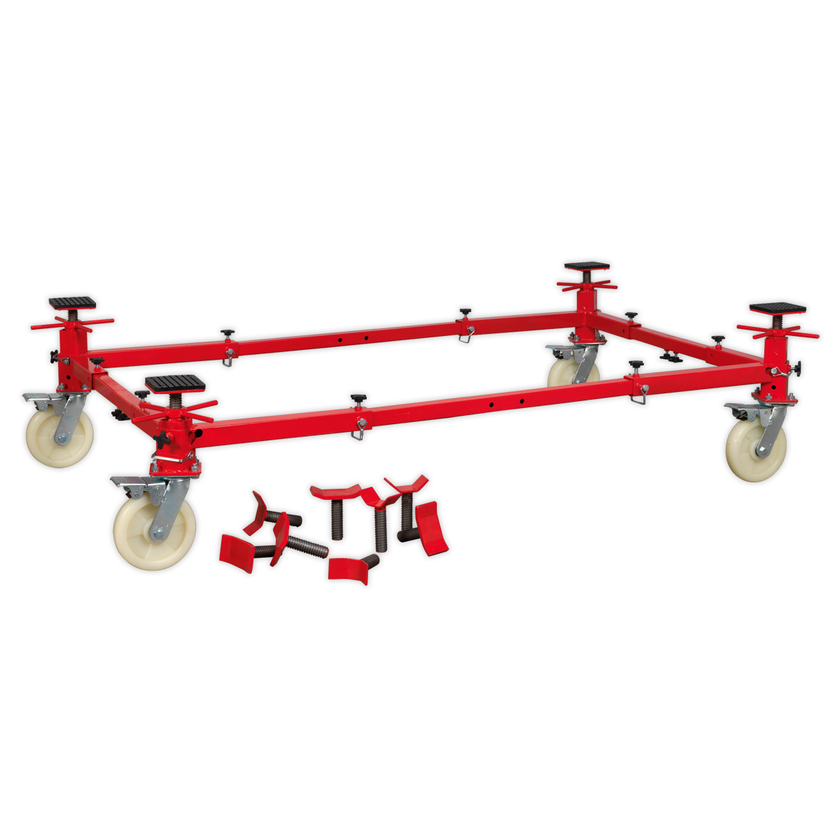 Adjustable 4-Post Vehicle Moving Dolly 900kg Capacity VMD002