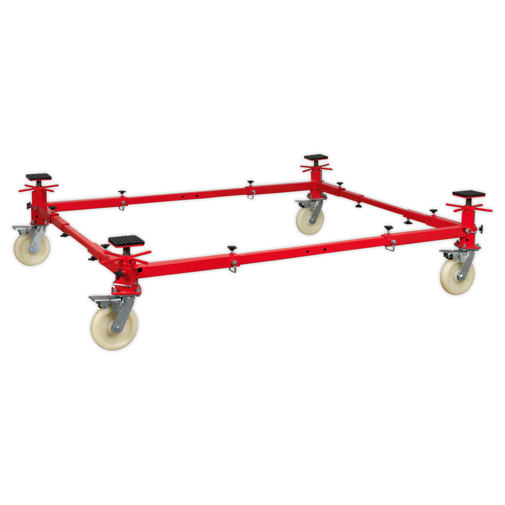 Adjustable 4-Post Vehicle Moving Dolly 900kg Capacity VMD002