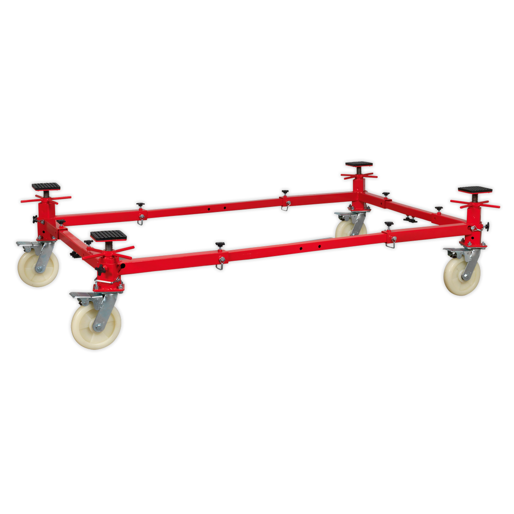 Adjustable 4-Post Vehicle Moving Dolly 900kg Capacity VMD002