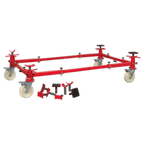 Adjustable 4-Post Vehicle Moving Dolly 900kg Capacity VMD002