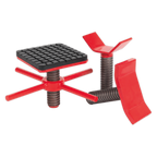Adjustable 4-Post Vehicle Moving Dolly 900kg Capacity VMD002