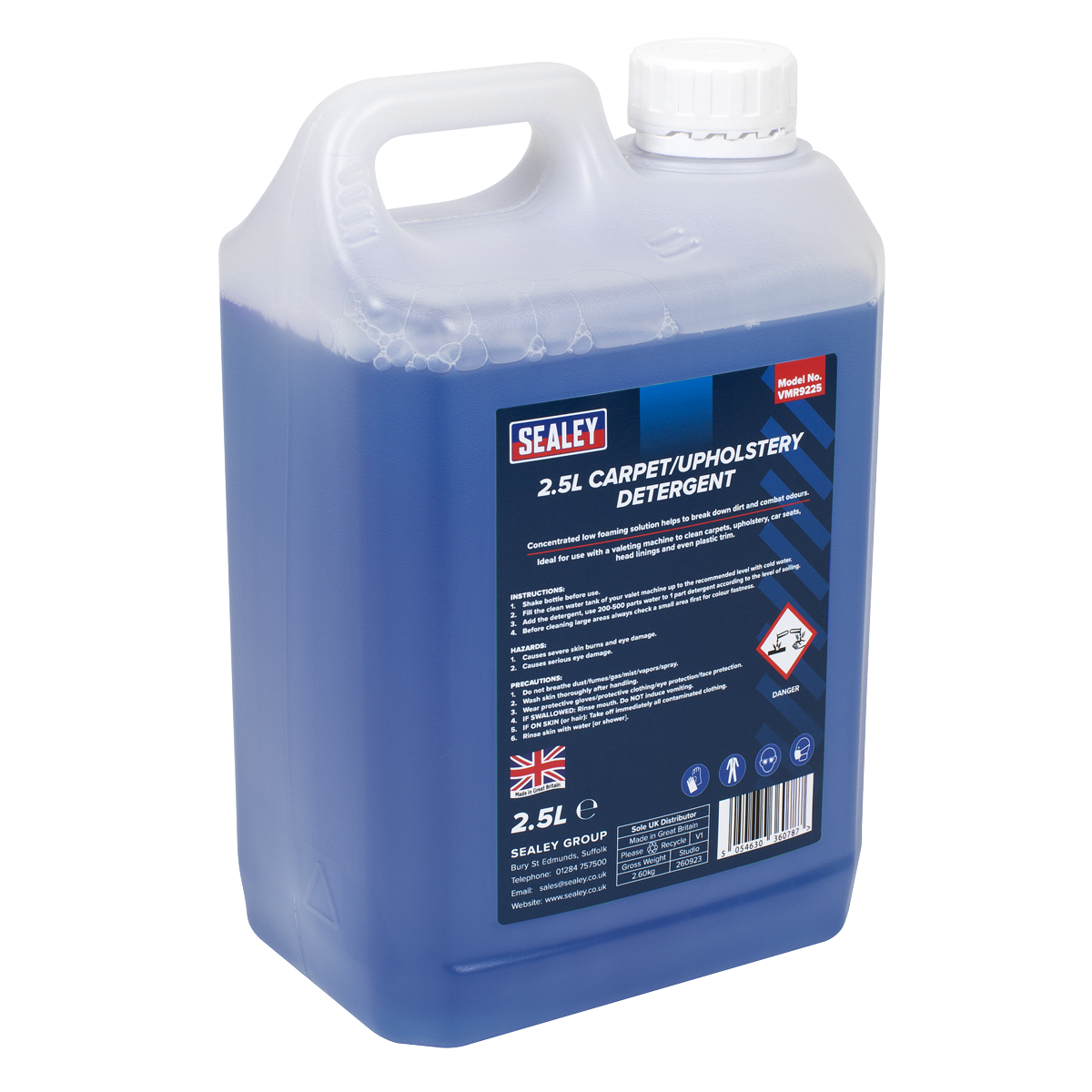 Carpet/Upholstery Detergent 2.5L VMR9225