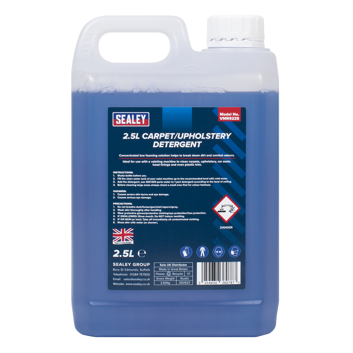 Carpet/Upholstery Detergent 2.5L VMR9225