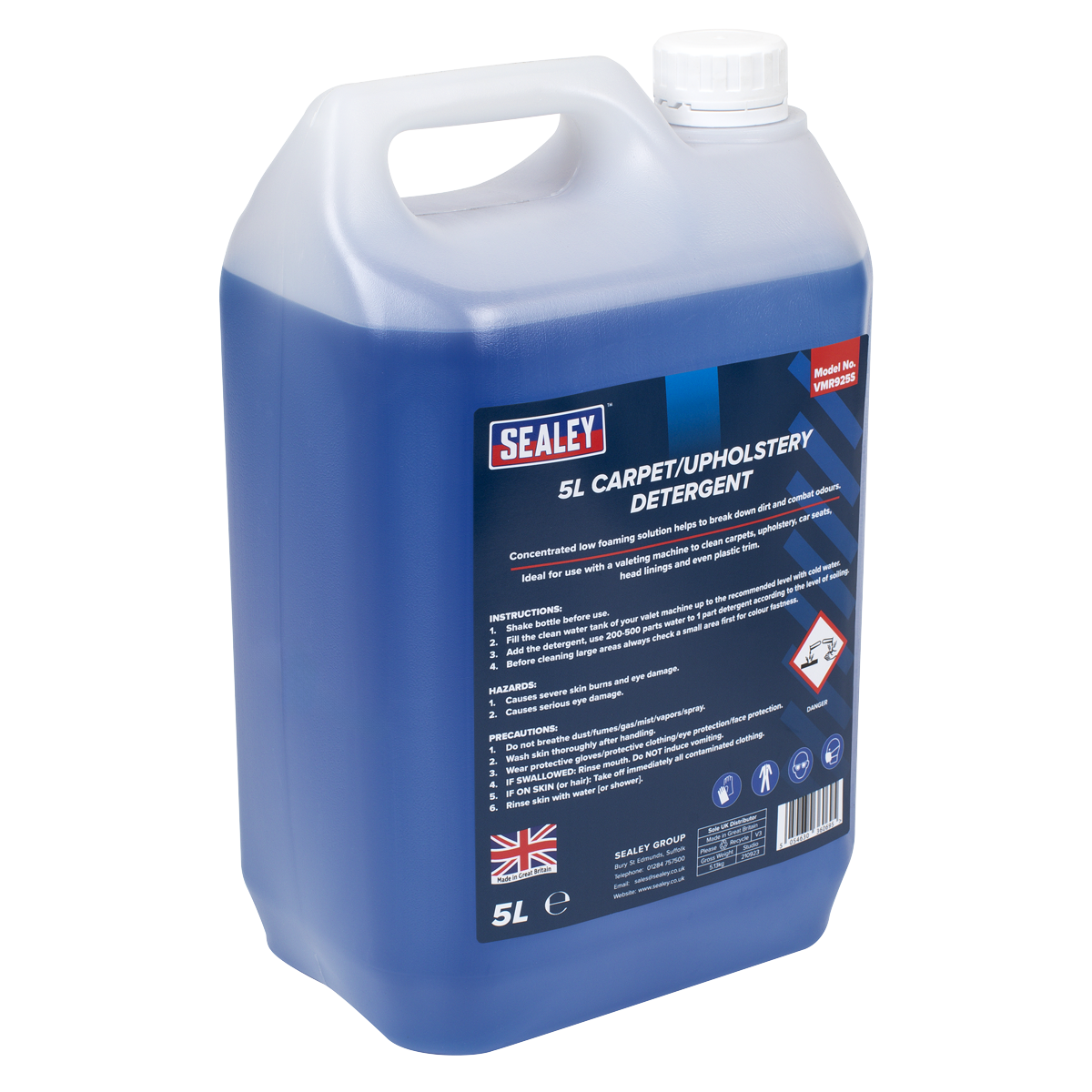 Carpet/Upholstery Detergent 5L VMR925S