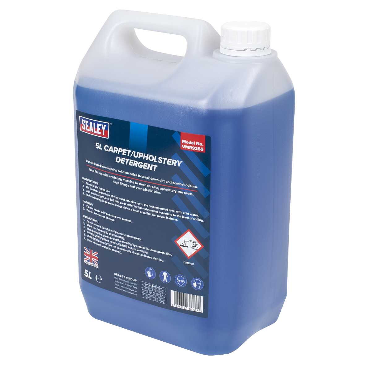Carpet/Upholstery Detergent 5L VMR925S
