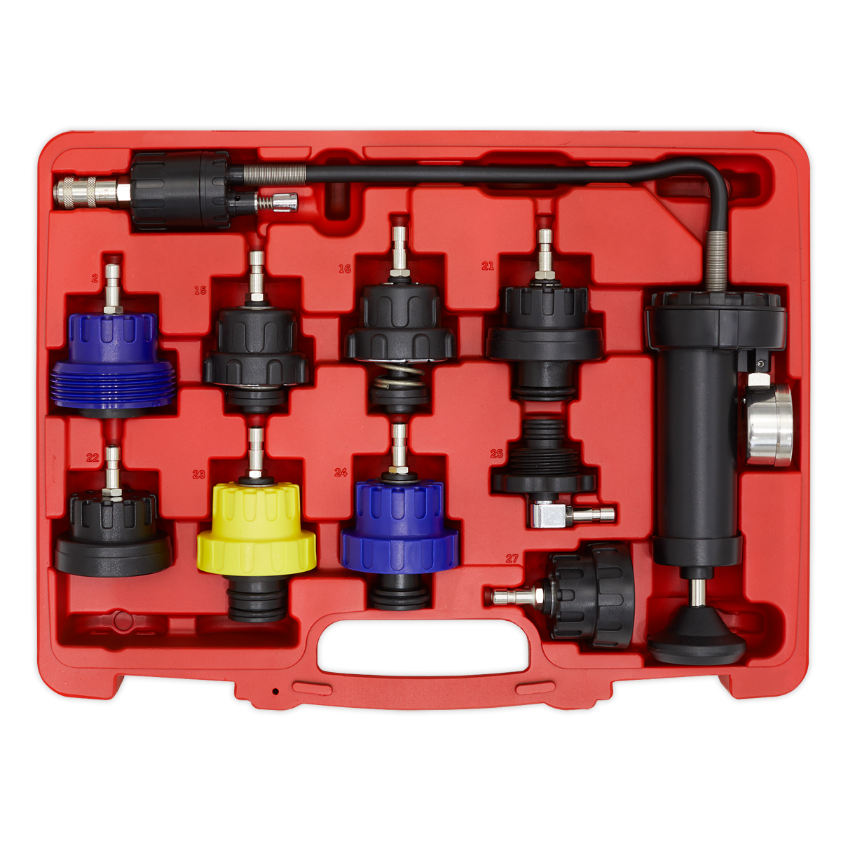 Cooling System Pressure Test Kit 10pc VS0013