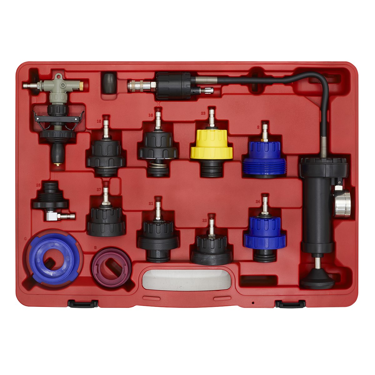 Cooling System Pressure Test Kit 13pc VS0014