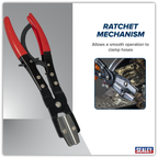 Ratchet Hose Clamp Pliers 310mm VS0036