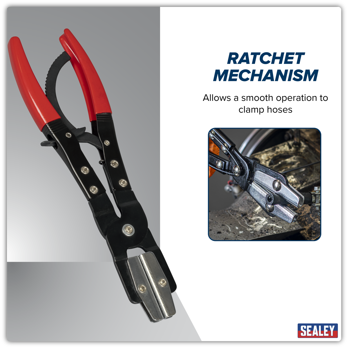 Ratchet Hose Clamp Pliers 310mm VS0036