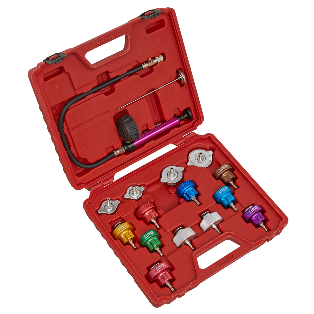 Cooling System Pressure Test Kit 16pc VS006