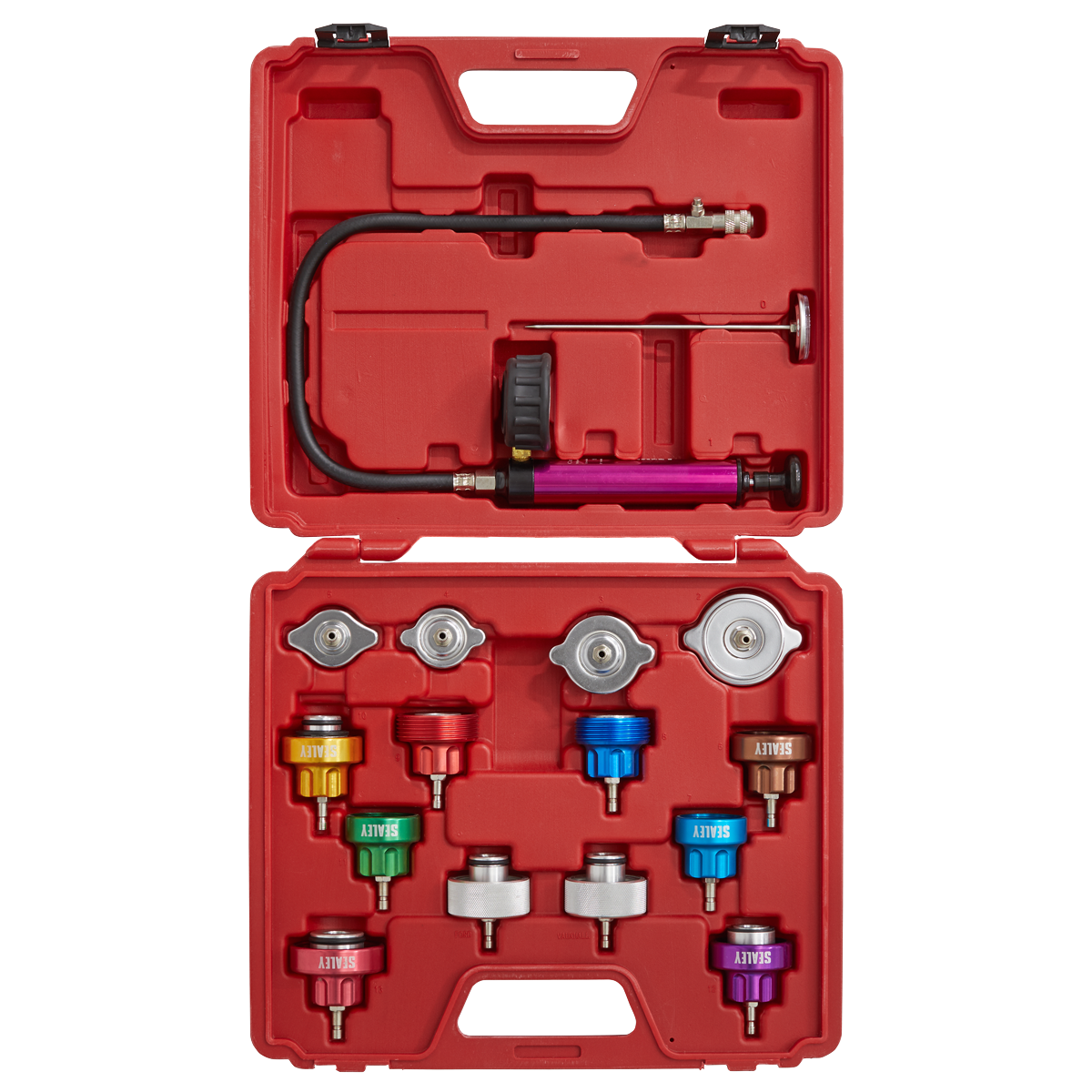 Cooling System Pressure Test Kit 16pc VS006