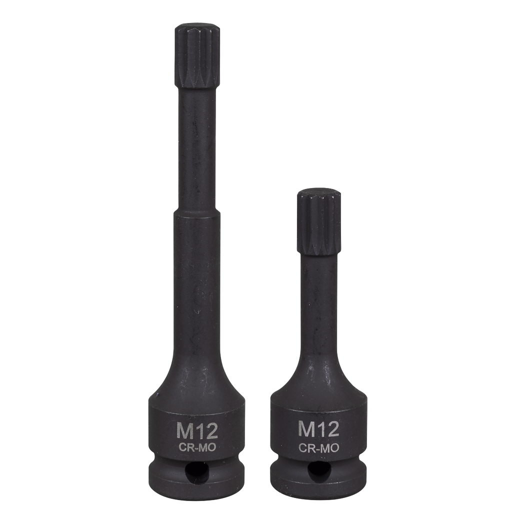 M12 Wheel Bearing Hub Spline Socket Bits for VAG 2pc VS0100