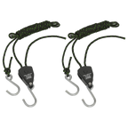 Ratchet Parts Hanger/Tie Down with S-Shaped Hooks 2m - Pack of 2 VS0118