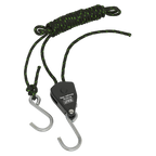 Ratchet Parts Hanger/Tie Down with S-Shaped Hooks 2m - Pack of 2 VS0118