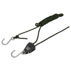 Ratchet Parts Hanger/Tie Down with S-Shaped Hooks 2m - Pack of 2 VS0118