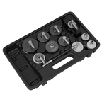 Brake & Clutch Pressure Bleeder Cap Set 10pc VS0204D