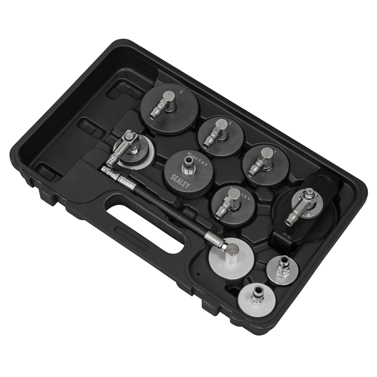 Brake & Clutch Pressure Bleeder Cap Set 10pc VS0204D
